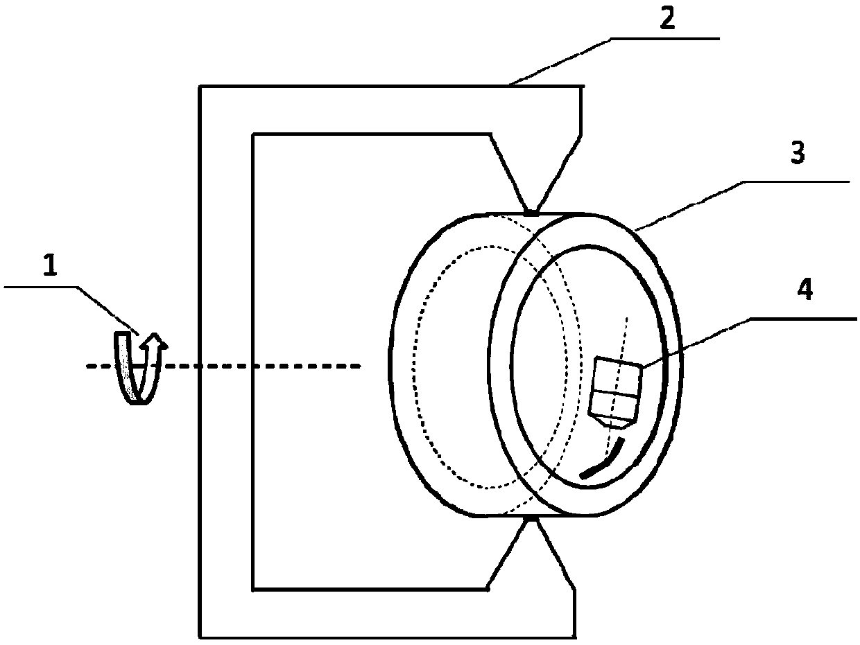 Laser-arc compound remanufacturing method for TRT bearing cylinder iron castings