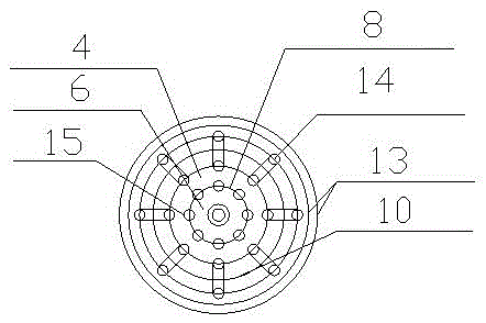 Coal combustion process and combustion furnace thereof