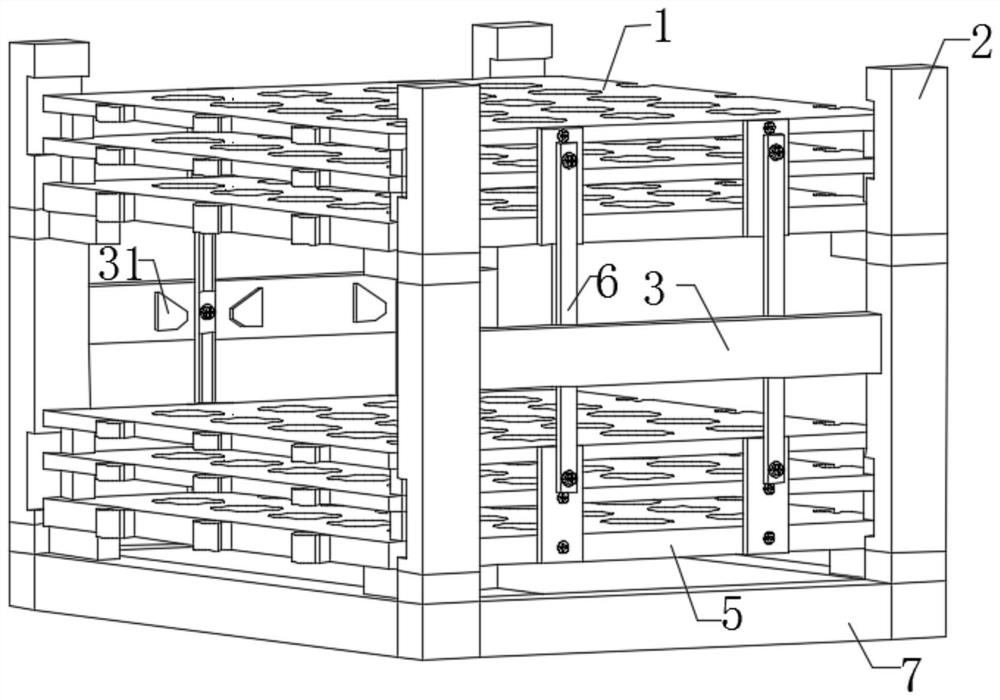 Blood collection auxiliary device for department of hematology