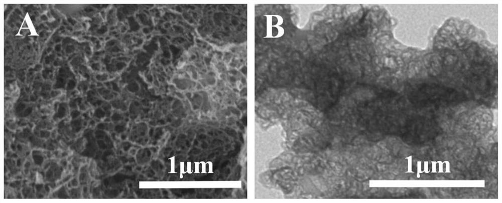 Three-dimensional porous carbon composite material for lithium-sulfur battery and preparation method of three-dimensional porous carbon composite material
