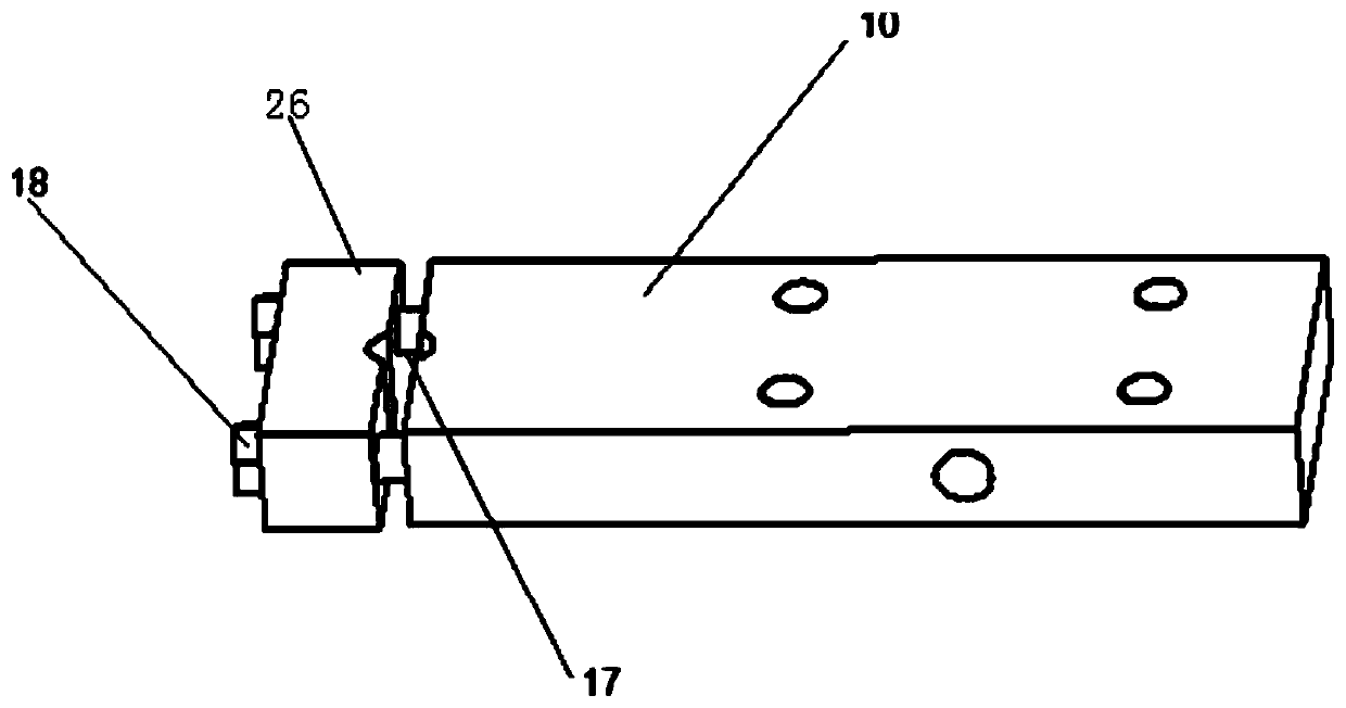 Electric heat conduction device for self-pressing riveting