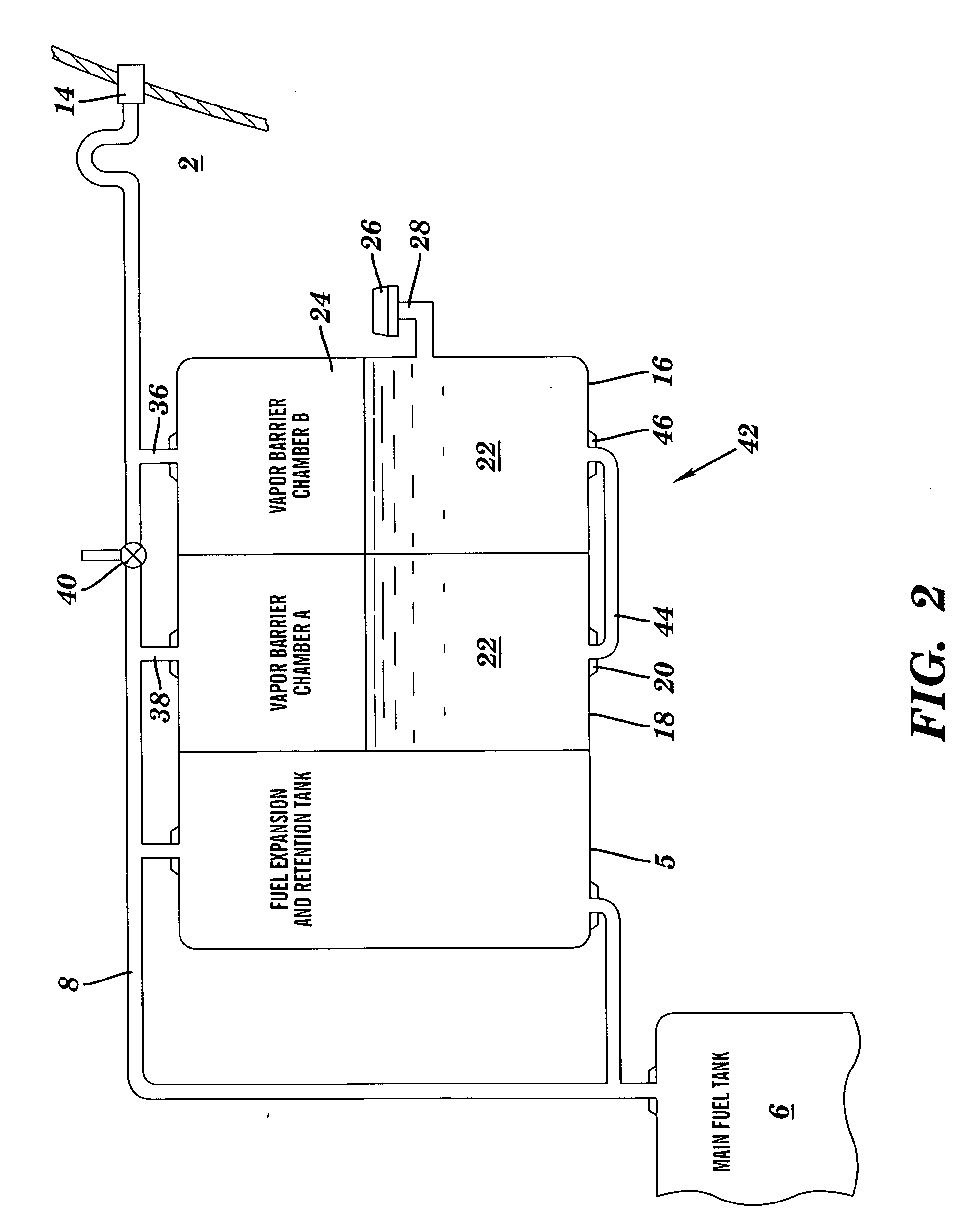 System and method for tank pressure compensation