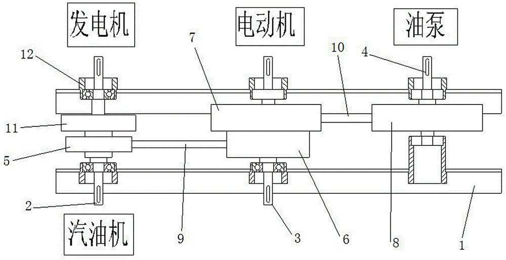 Hybrid power system and optimal control method for mechanical outer skeleton