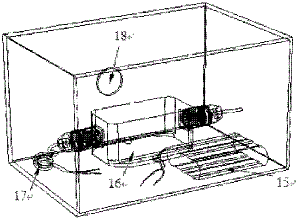 Handheld biomass measuring device and method