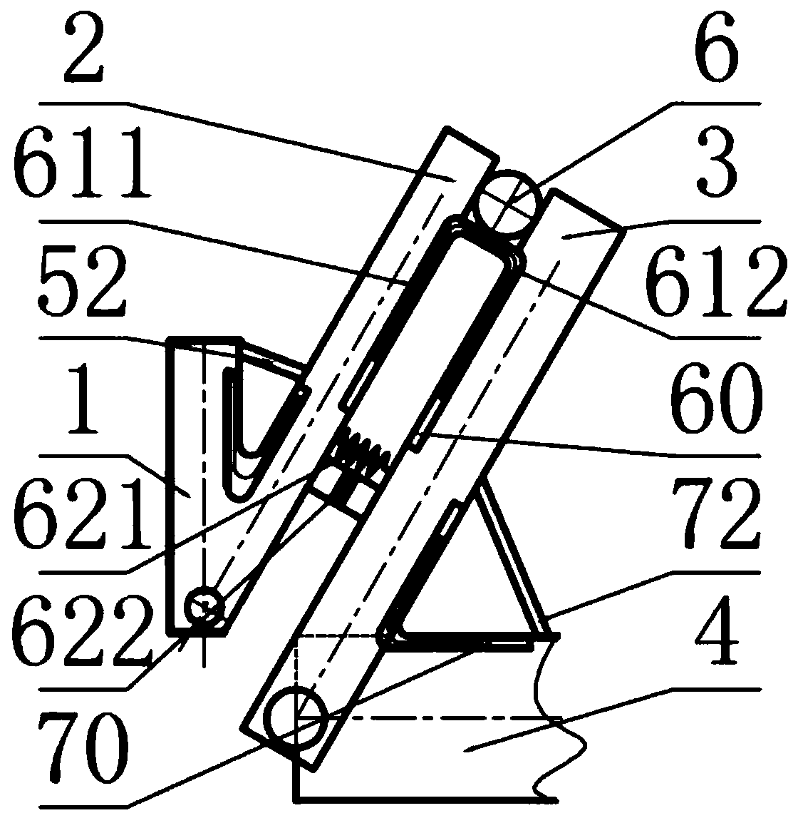 Three-degree-of-freedom biomimetic jumping mechanical leg