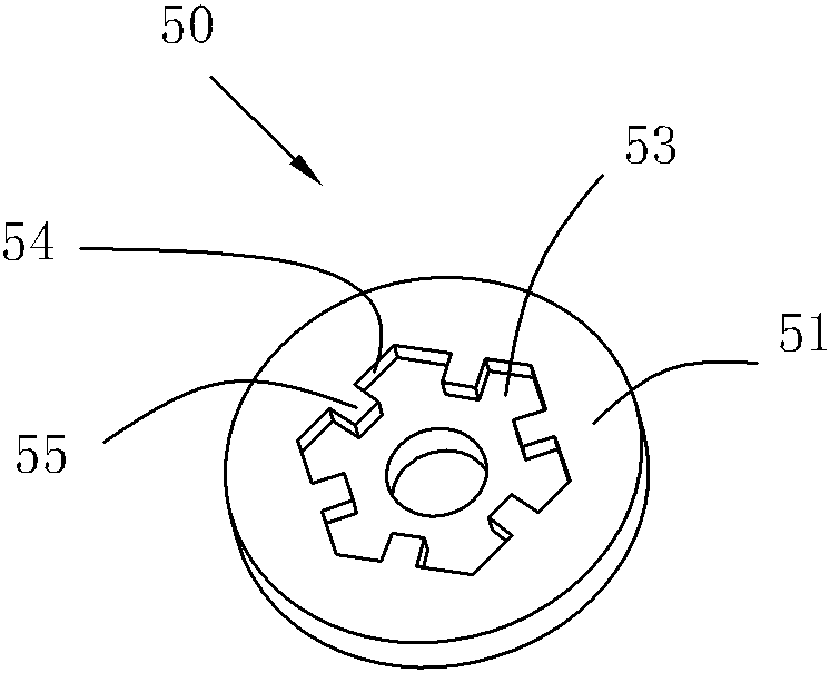 Tool head with power tool and adapter for mounting it