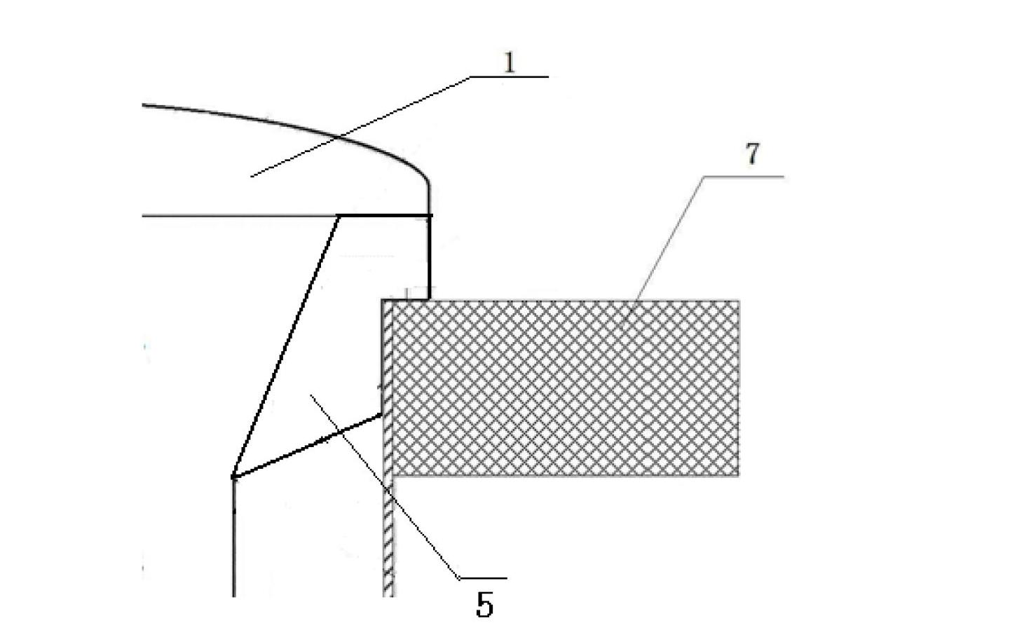Liquid distributor and vertical tube falling film evaporator comprising same