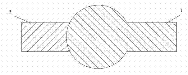 Dielectric Al/CuO composite film energetic electric ignition bridge and ignition bridge array