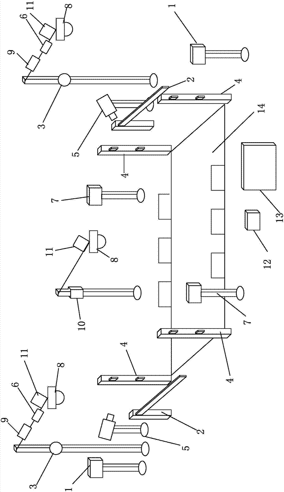 Intelligent unattended operation autoweighing system and method for put-out and put-in of warehouse