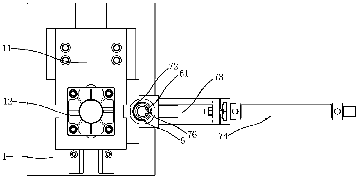 Clamp spring automatic assembly device