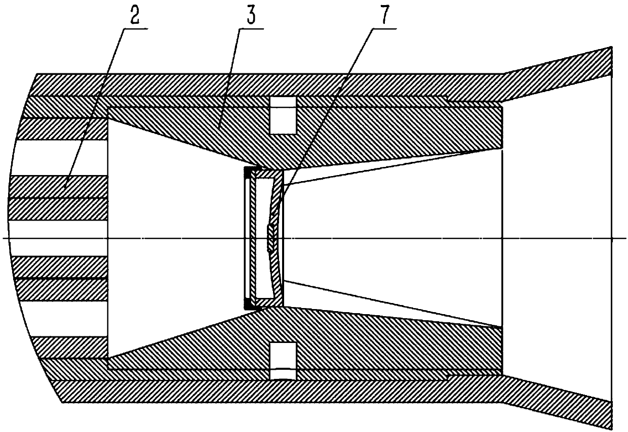 Single-soldier rocket launching system capable of being used in limited space