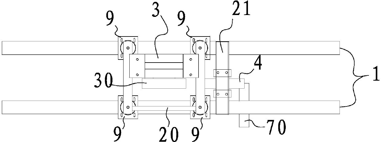 Traction system for traction type elevator