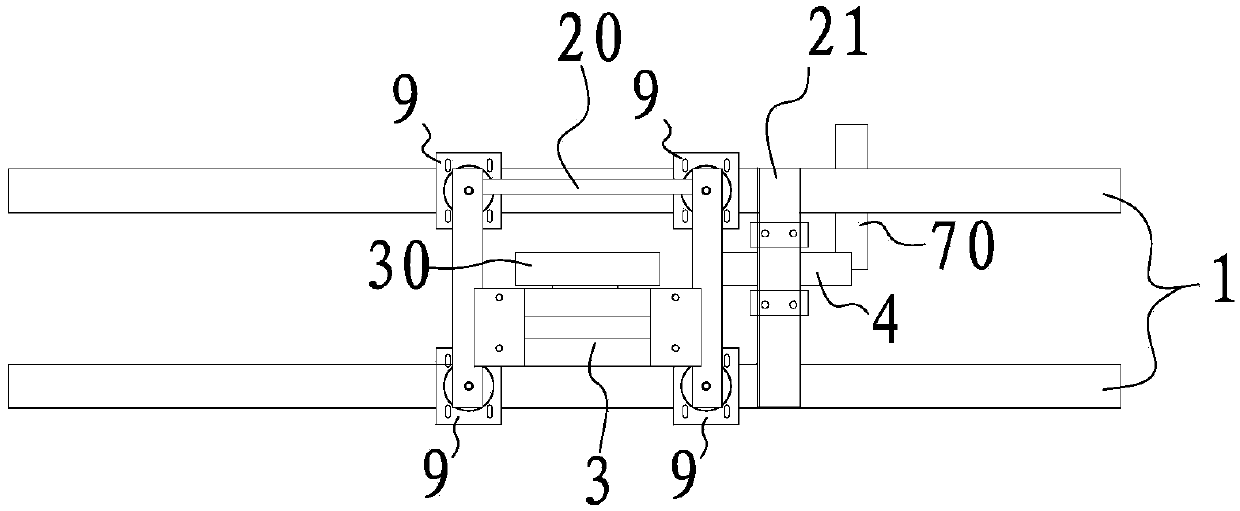 Traction system for traction type elevator