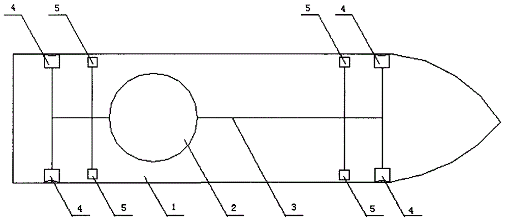 Auxiliary steering device for pneumatic boats and aircrafts