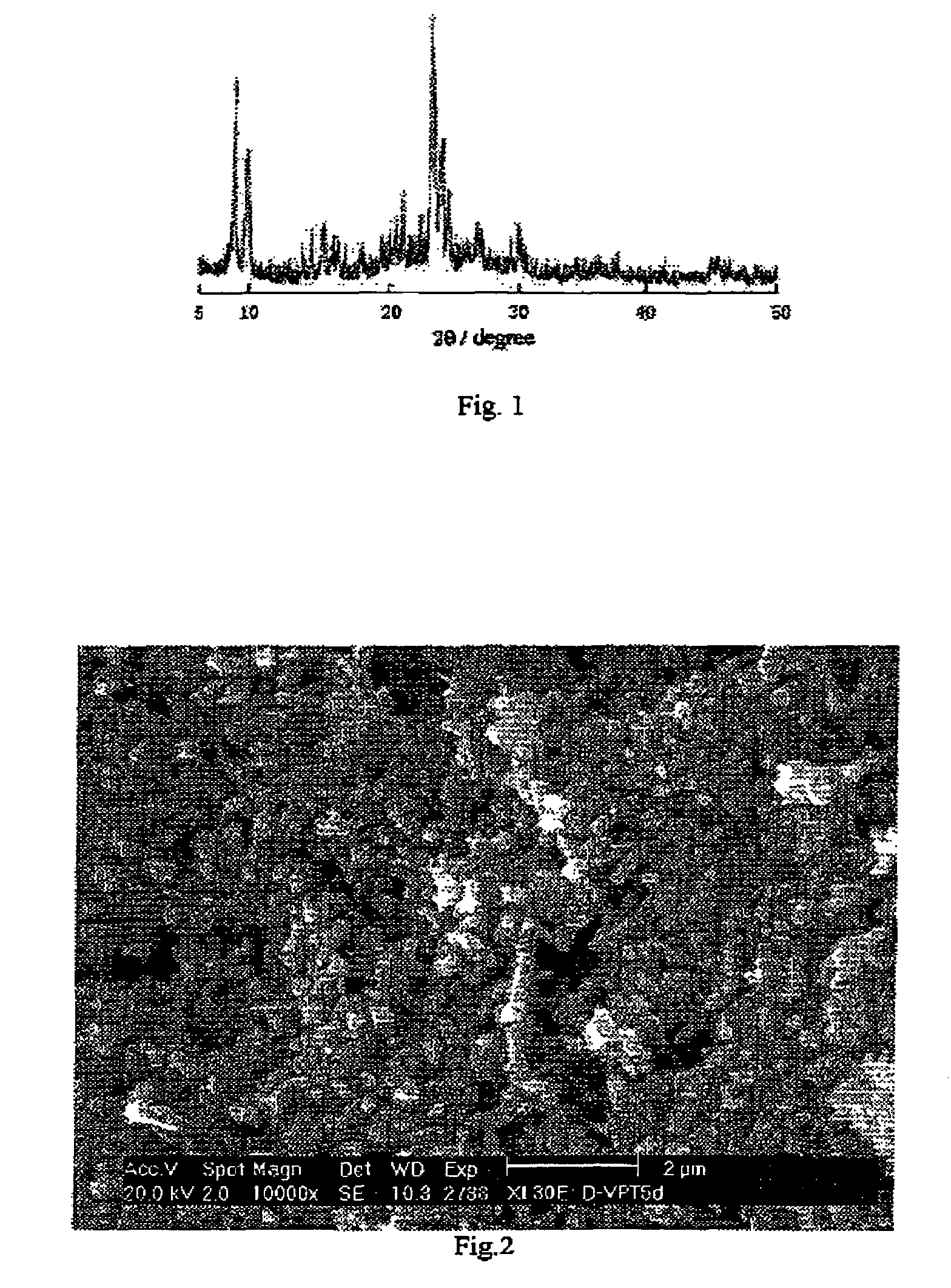 Process for producing binder-free ZSM-5 zeolite in small crystal size