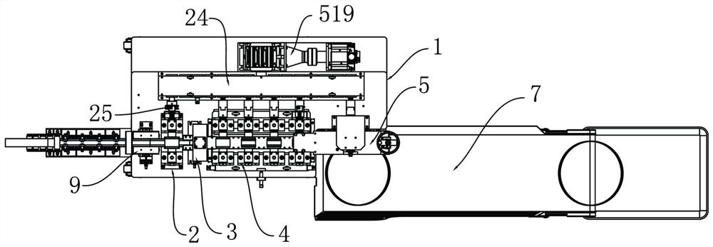 Inner ring bending machine