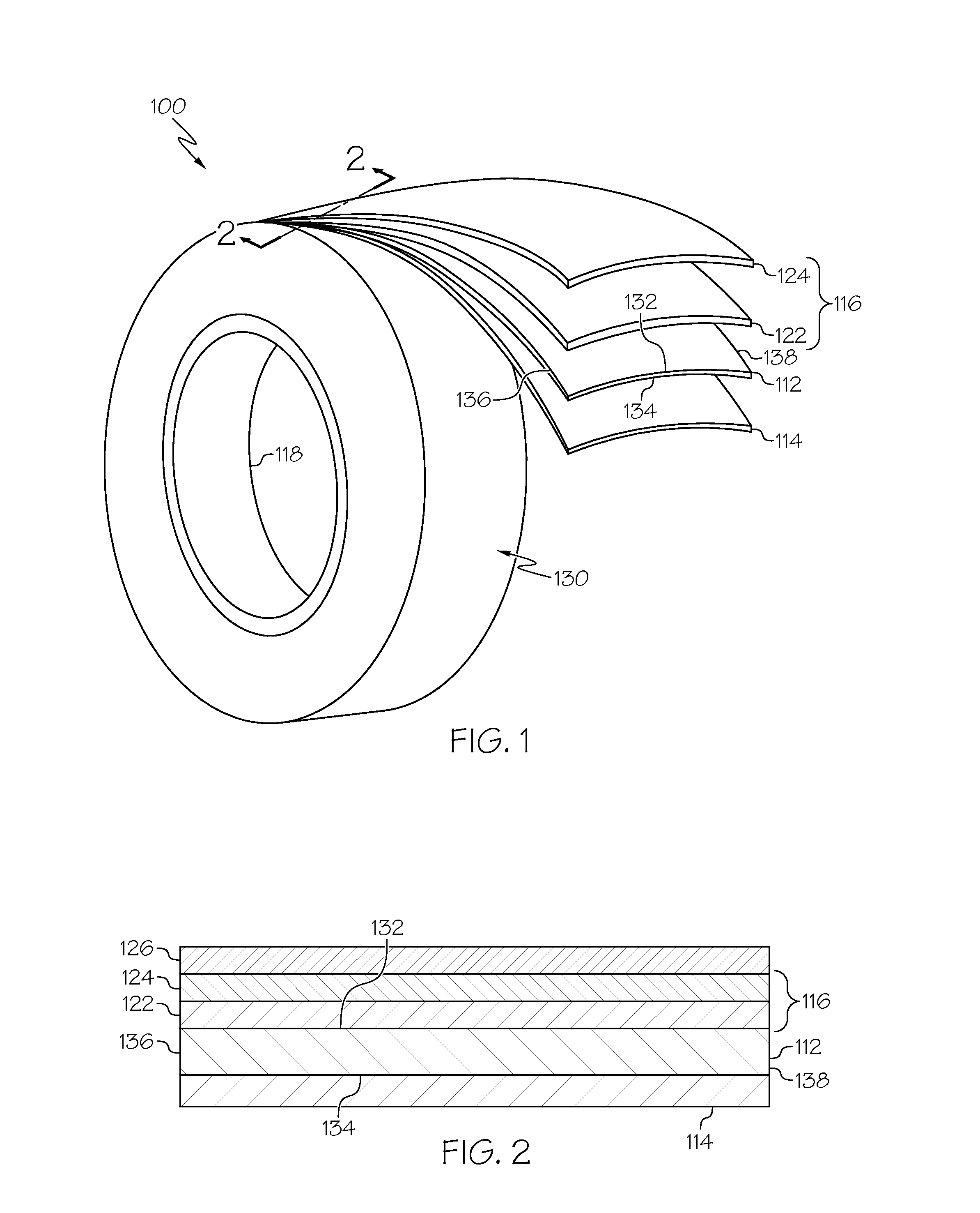 Film laminated, water activated paper tape and methods of making same