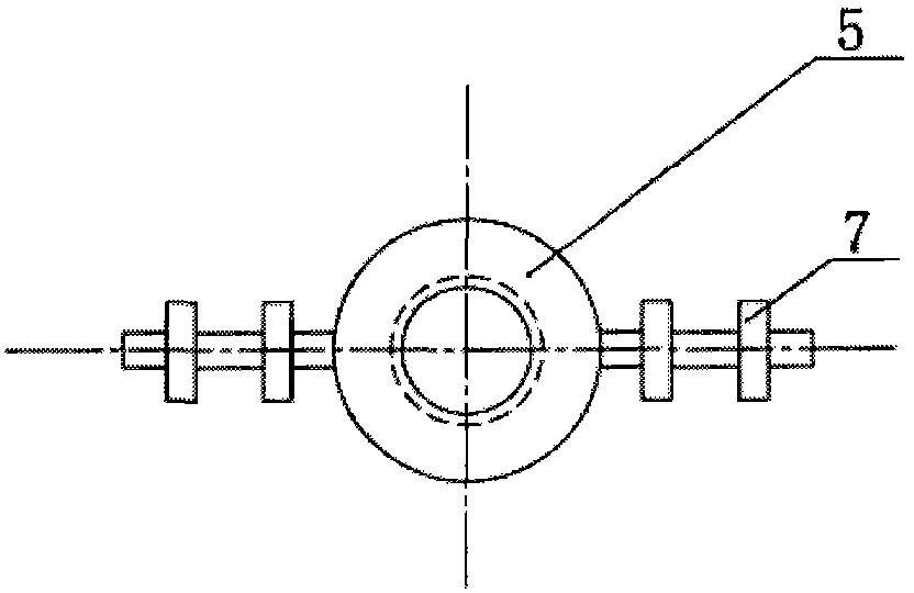 Horizontal screw type headstock gear