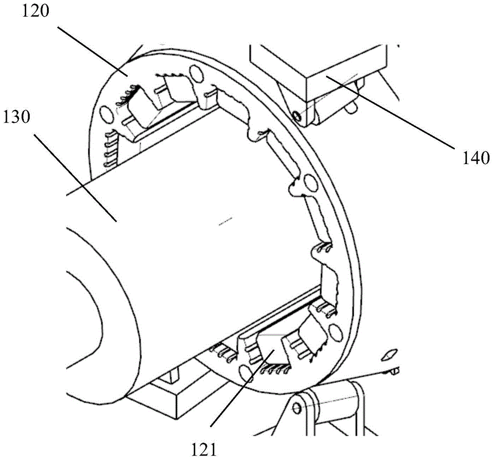 Drum type permanent magnet heating system