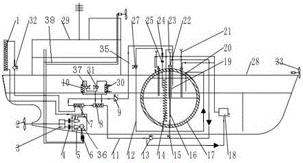 Steamship using carbon dioxide stored energy as power