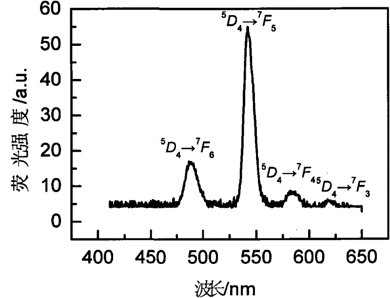 Rare-earth doped oxyfluoride tellurate scintillation glass and preparation method thereof