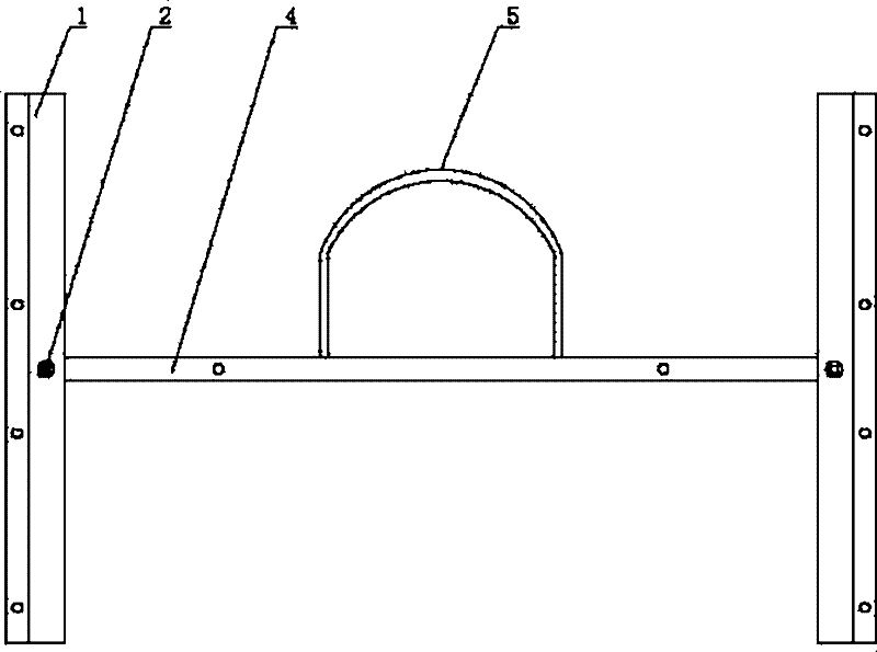 Insulator supporting frame
