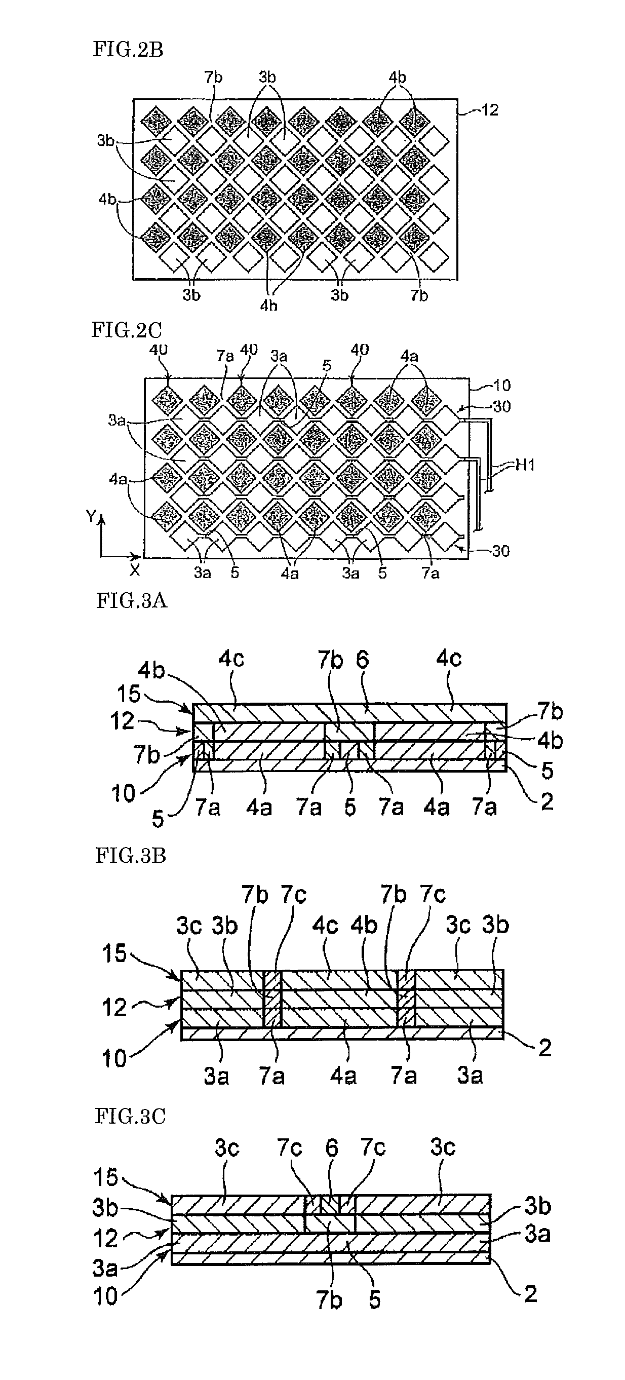 Capacitive touch sensor, manufacturing method therefor, and display device