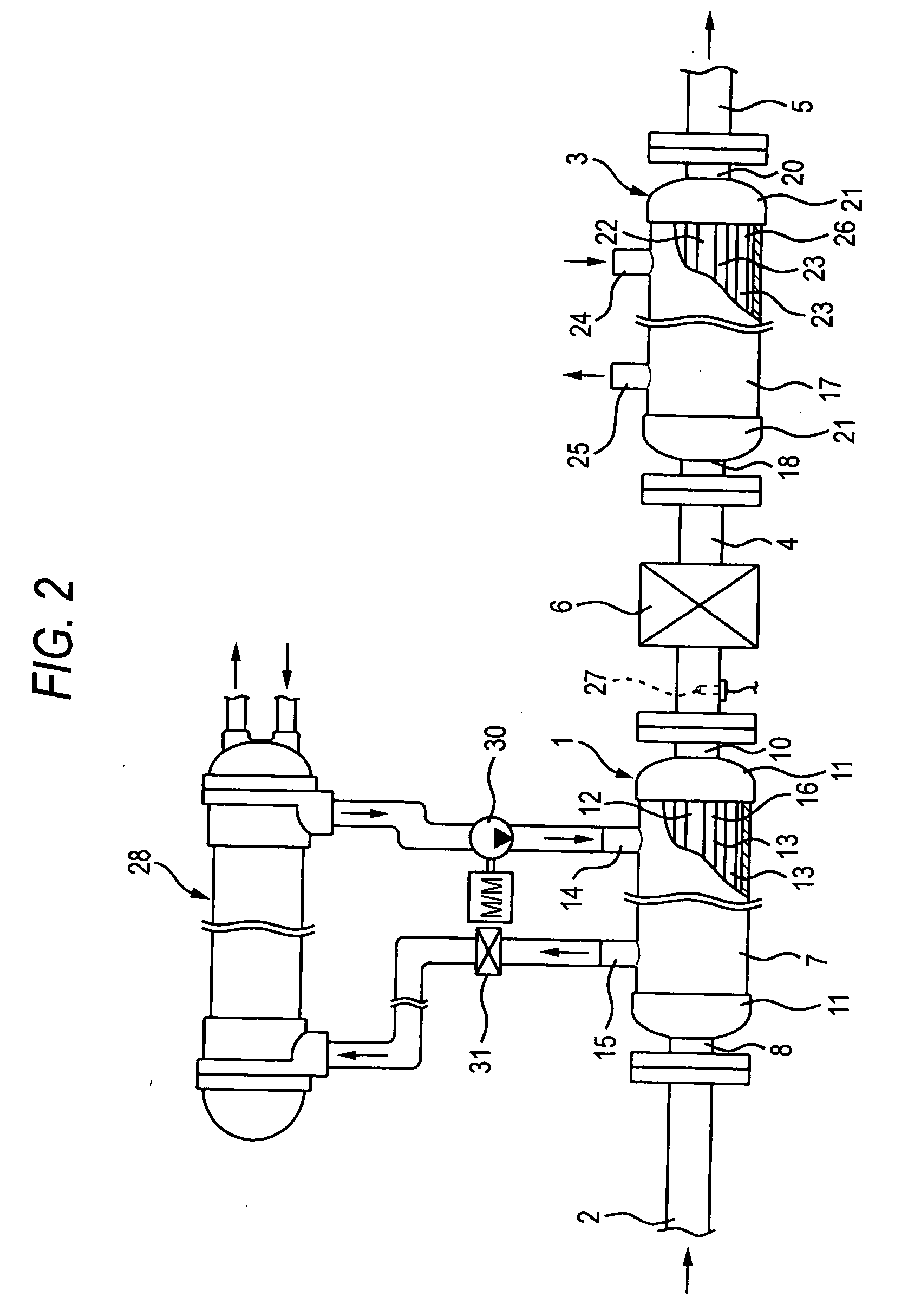 EGR gas cooling apparatus