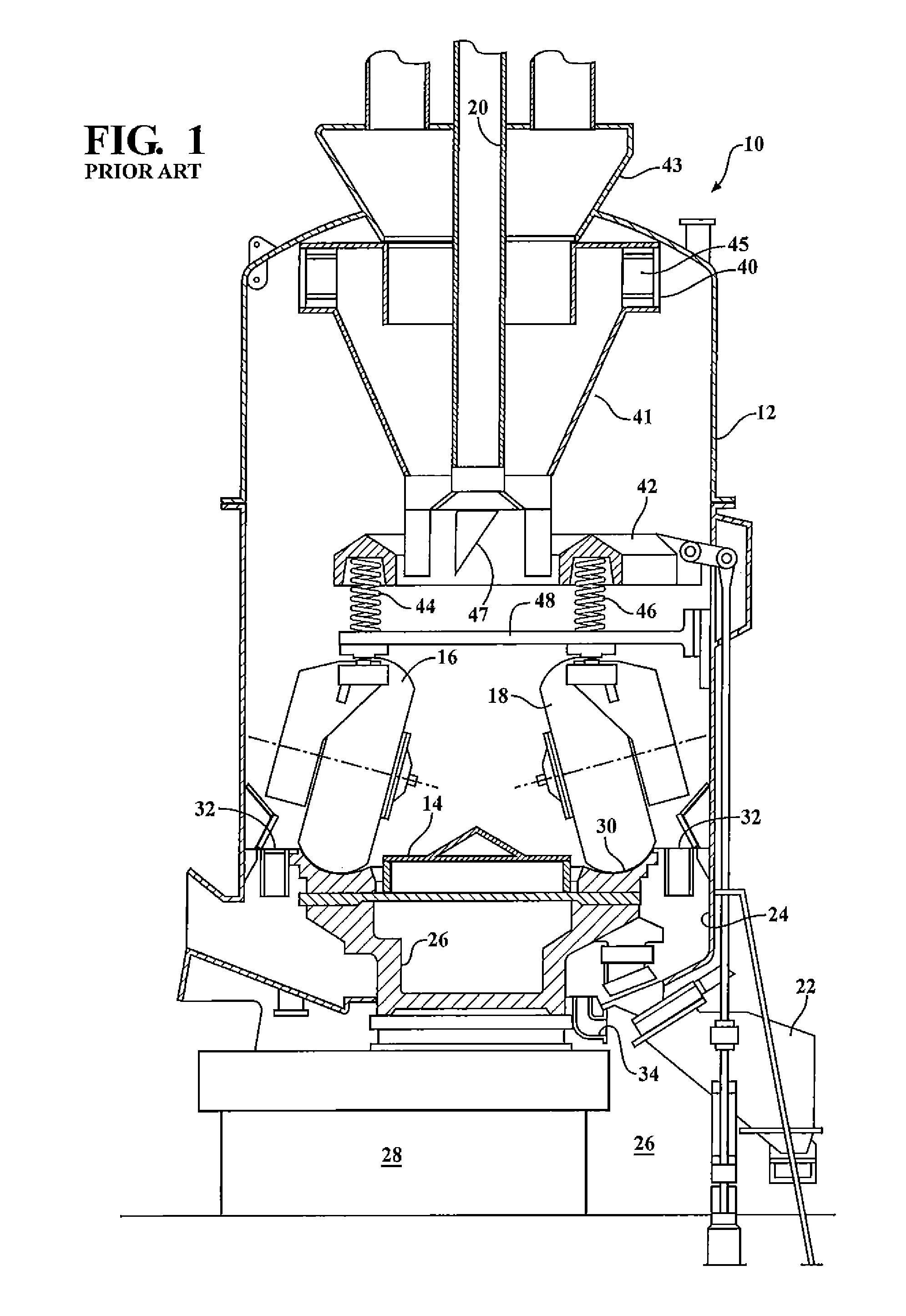 Classifier with variable entry ports