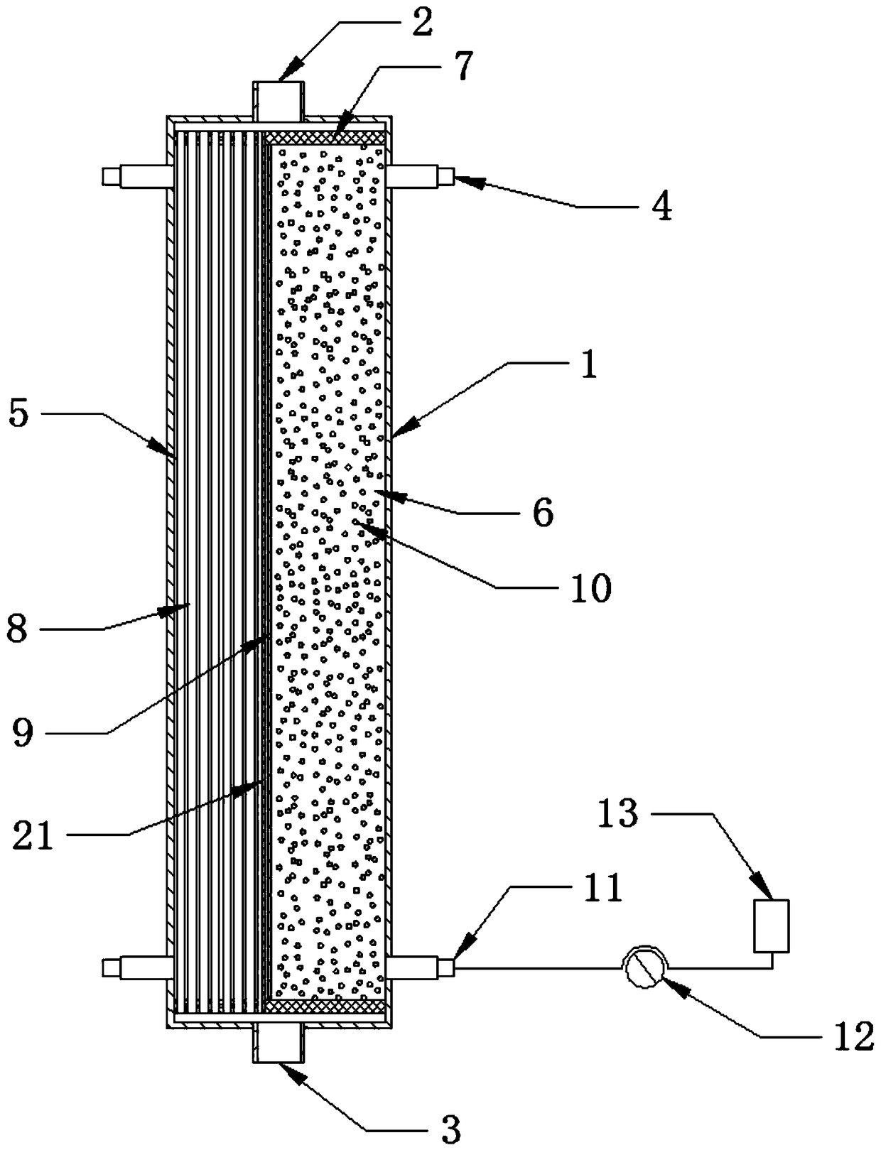 Integrated plasma separated HBV immunity adsorber