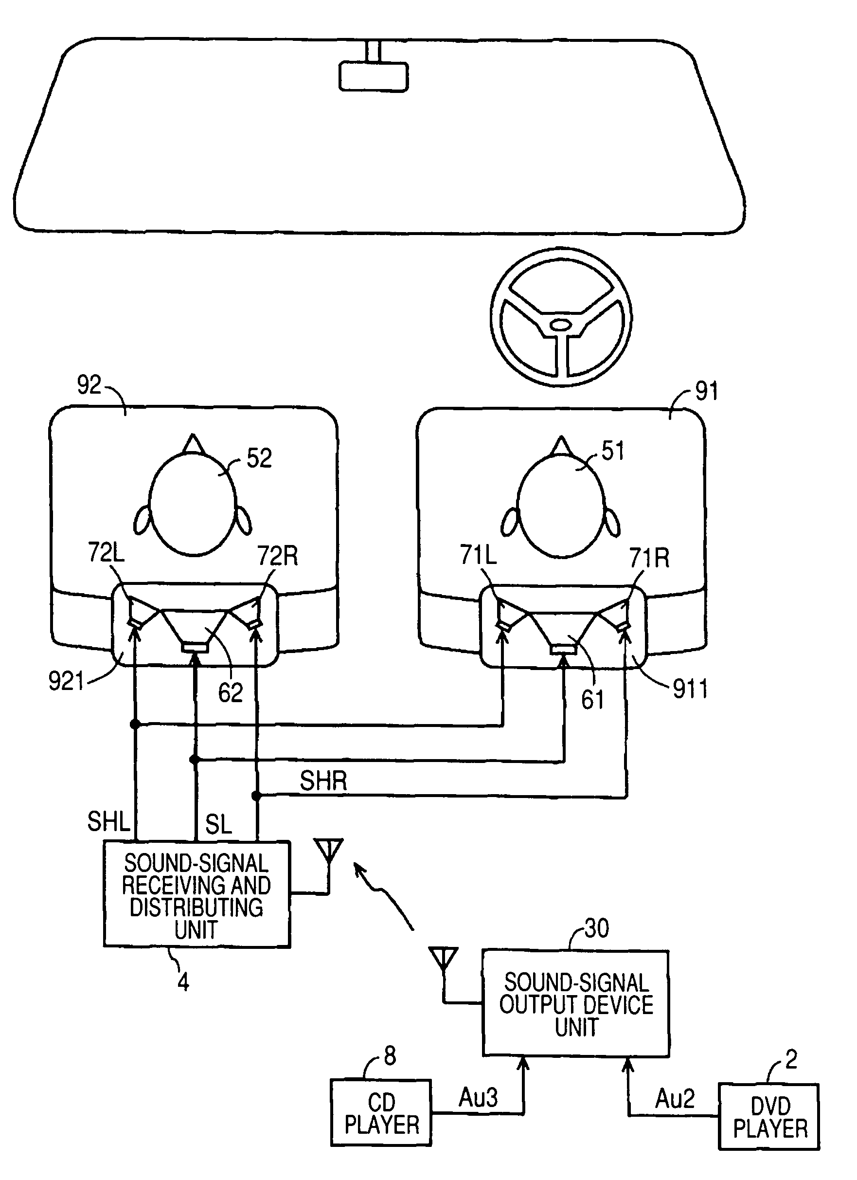 Audio reproduction system and speaker apparatus