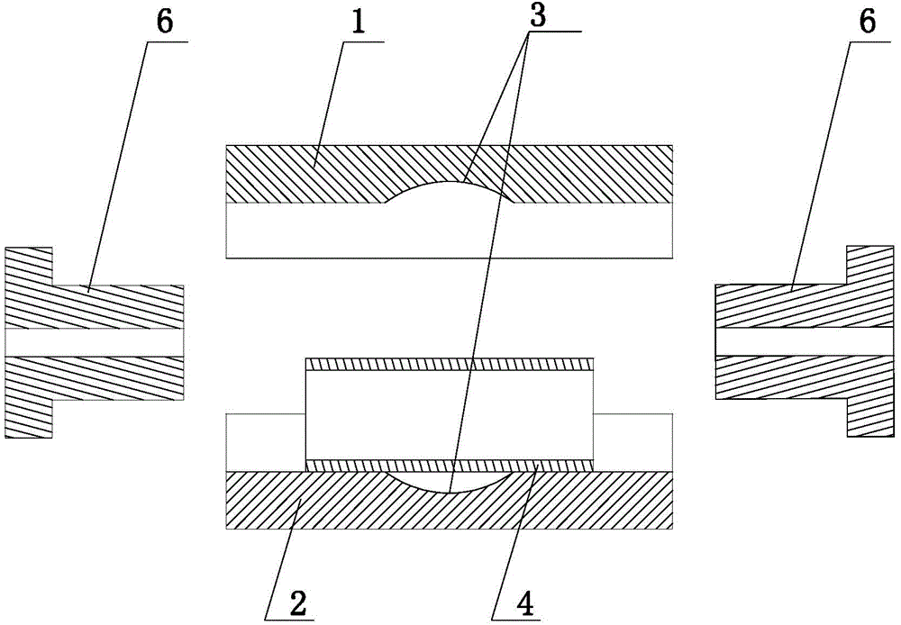 Thermal forming and water cooling process of uniform-section boron steel pipe