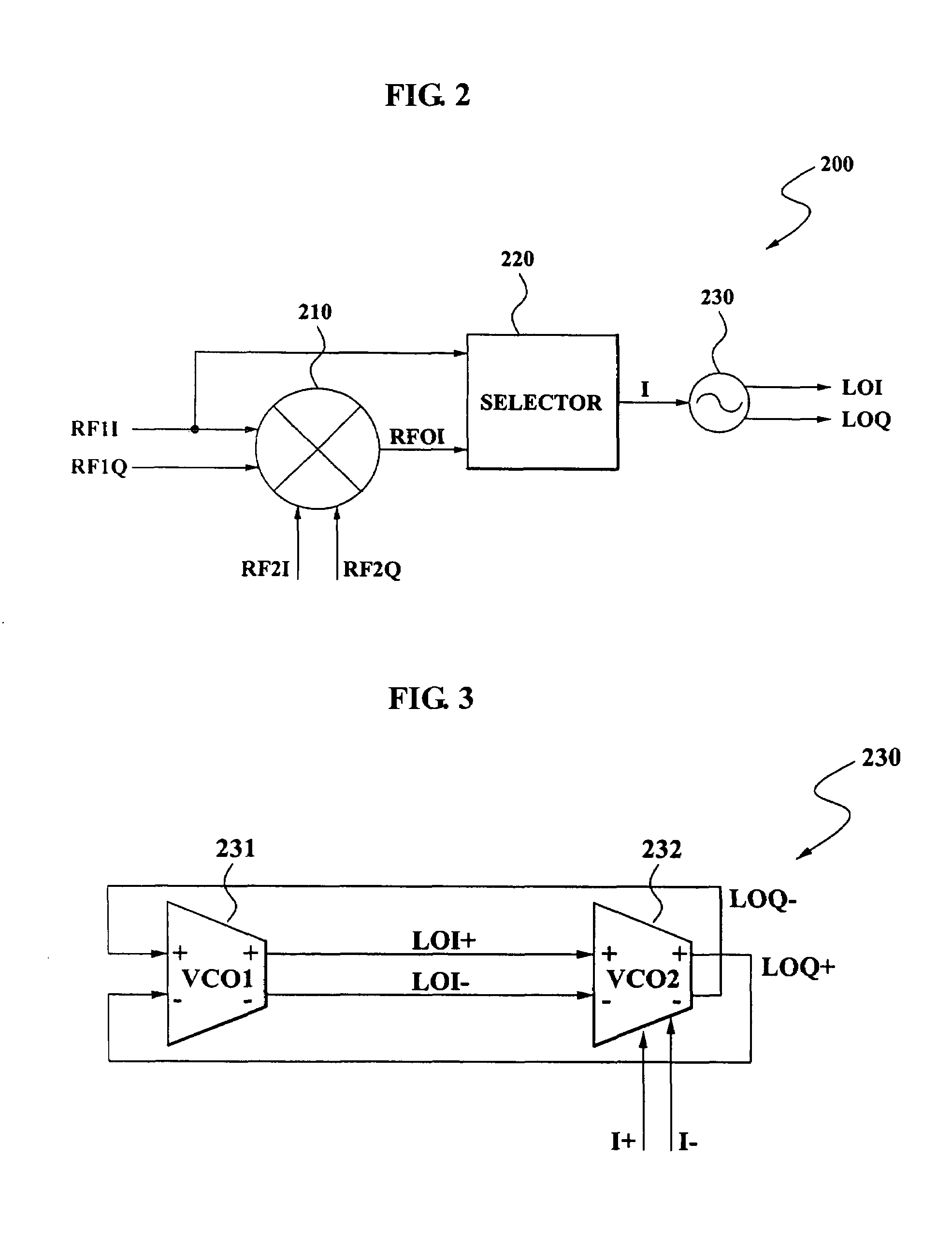 Frequency synthesizing apparatus and method having injection-locked quadrature VCO in RF transceiver