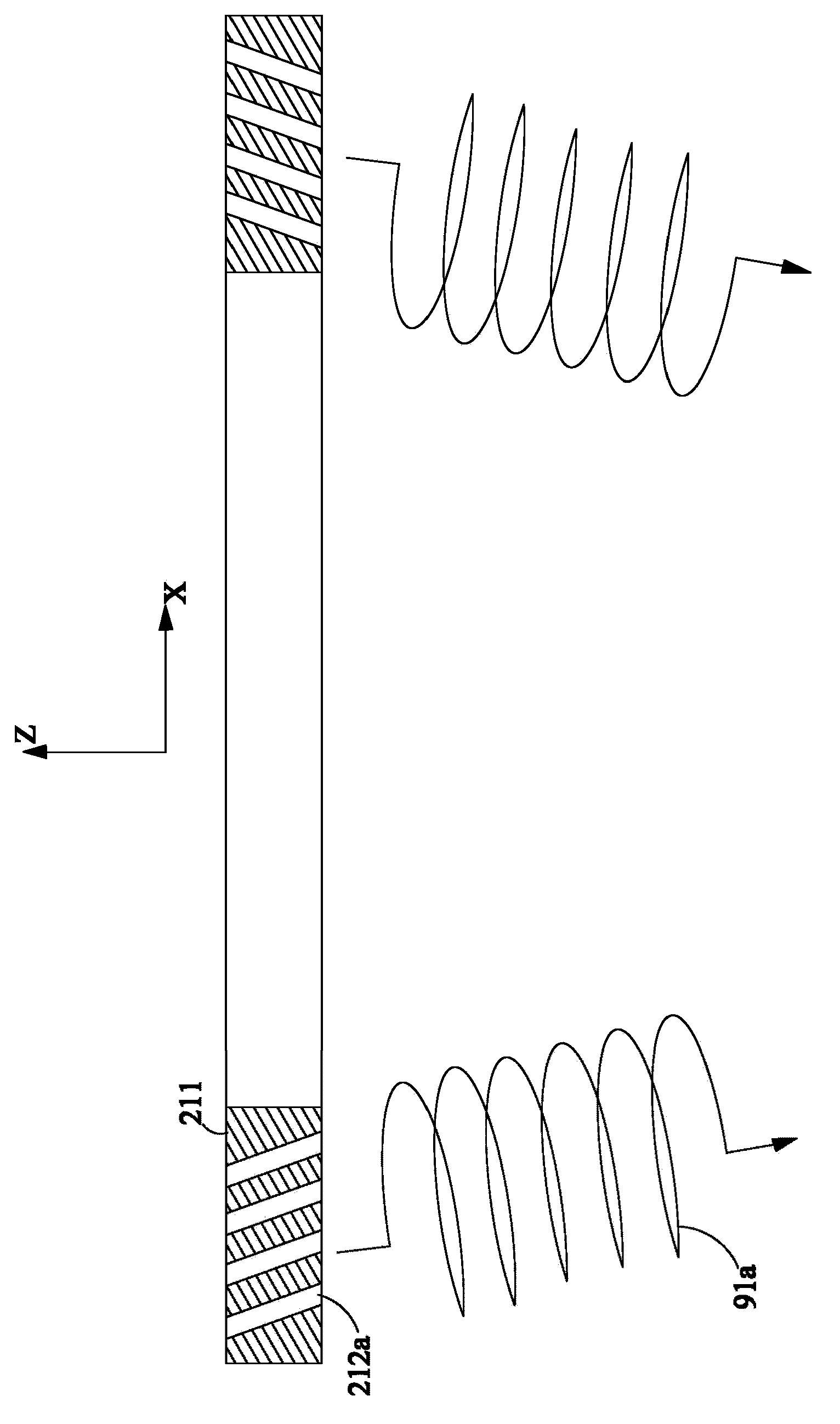 Gas Shower Device Having Gas Curtain And Apparatus For Depositing Film Using The Same