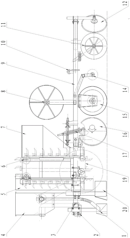 Ridging film seeder