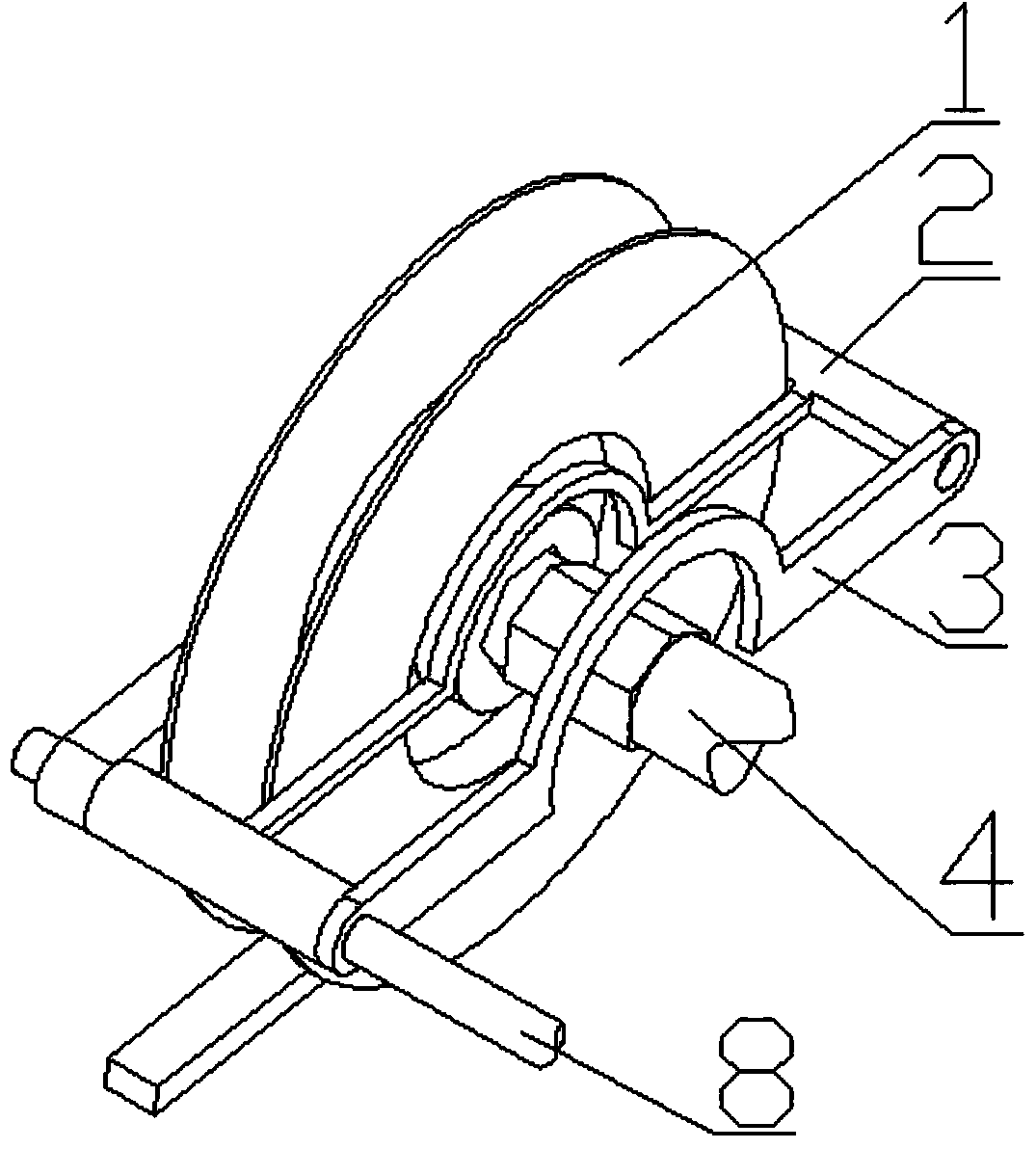 Data line winder for experiments