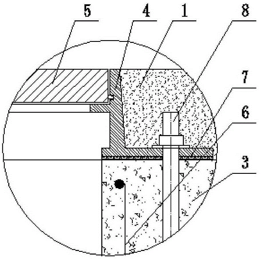 A road inspection well and its construction method