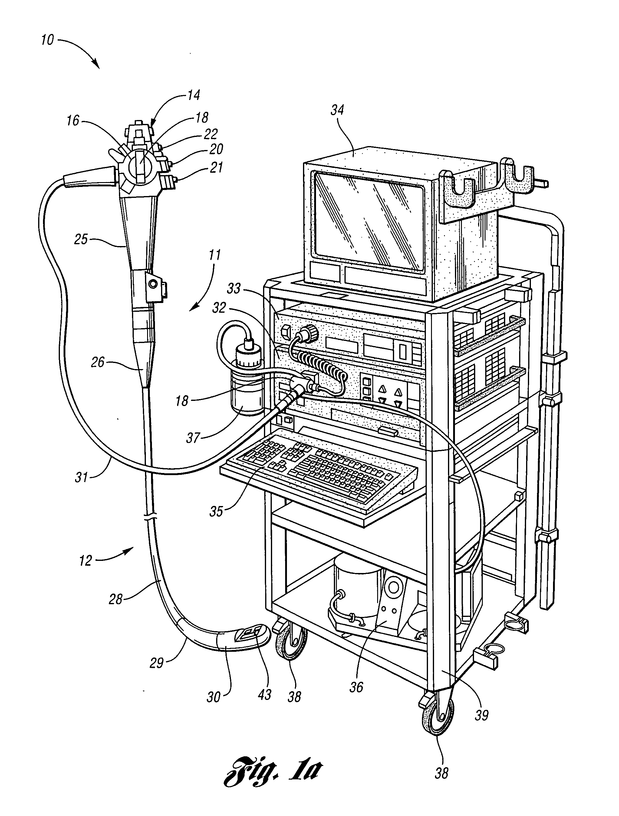 Endoscopic elevator apparatus