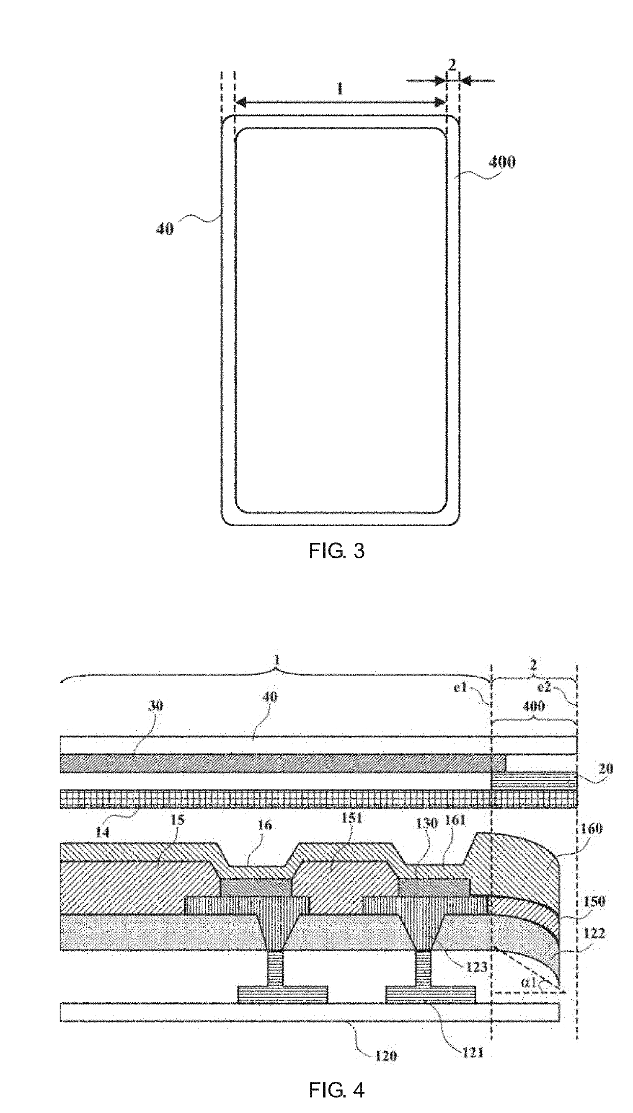 Organic light emitting diode screen and manufacturing method thereof