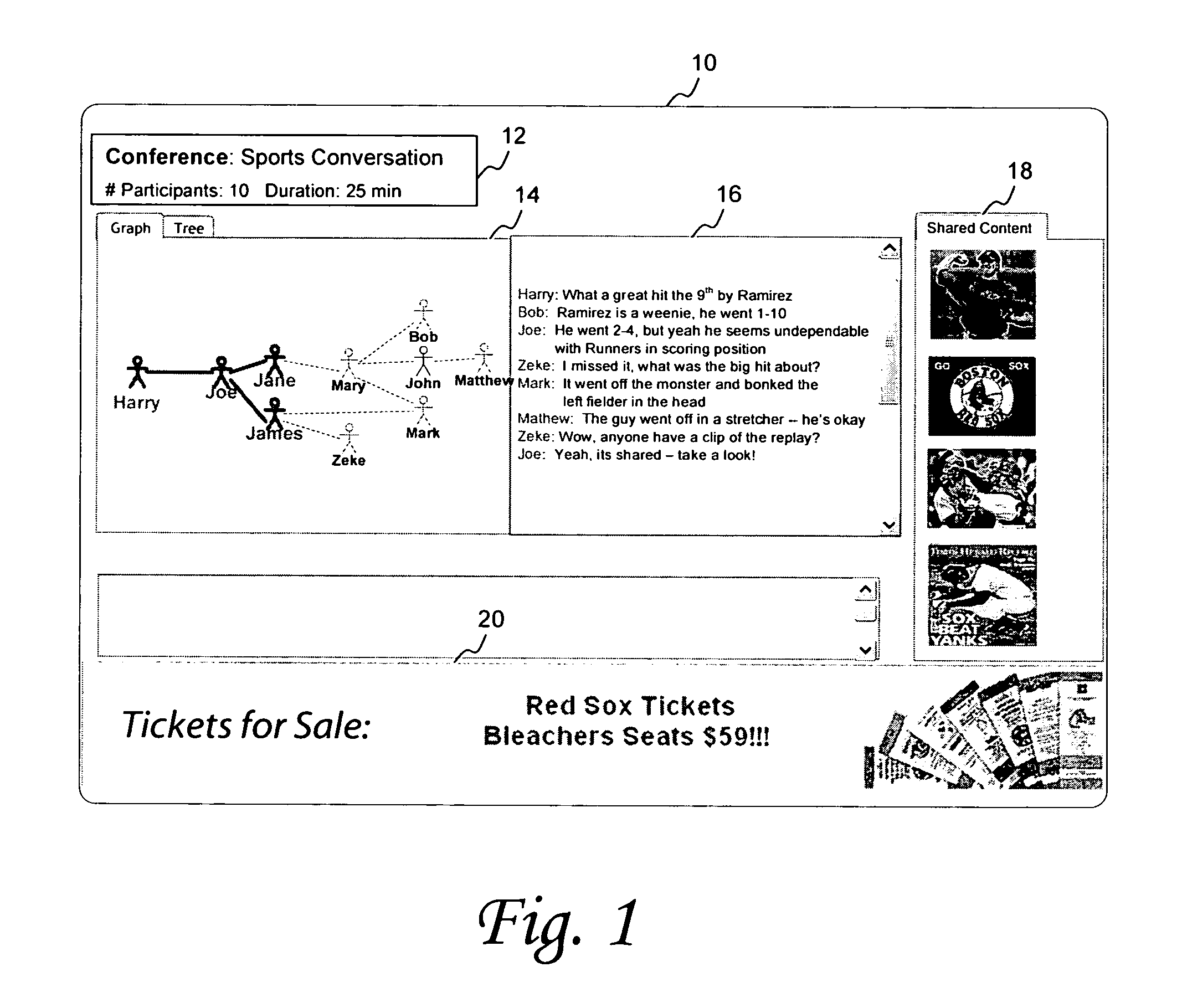 System and method for classification of communication sessions in a social network