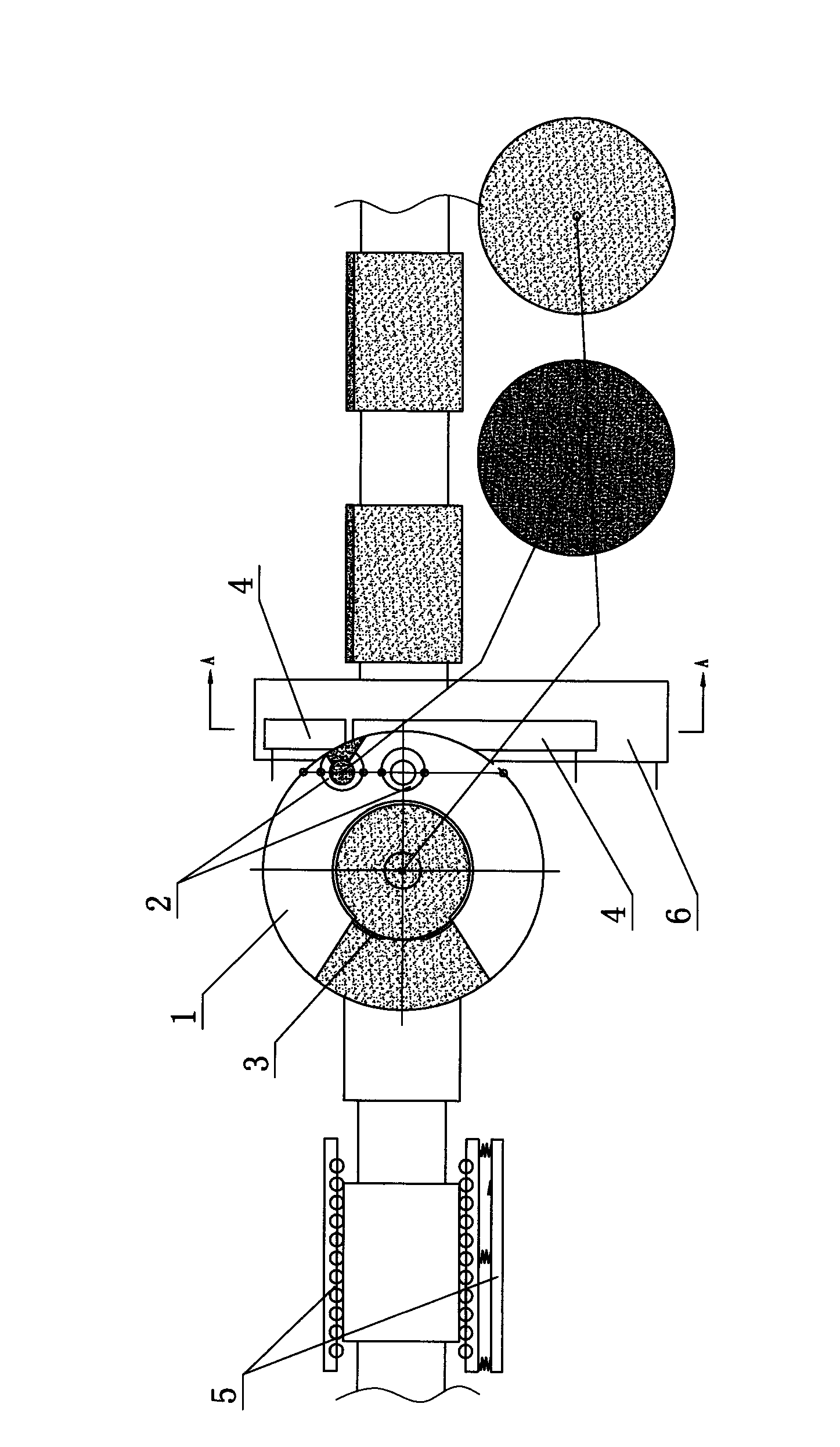 Bell jar type coating device capable of coating various glazes simultaneously