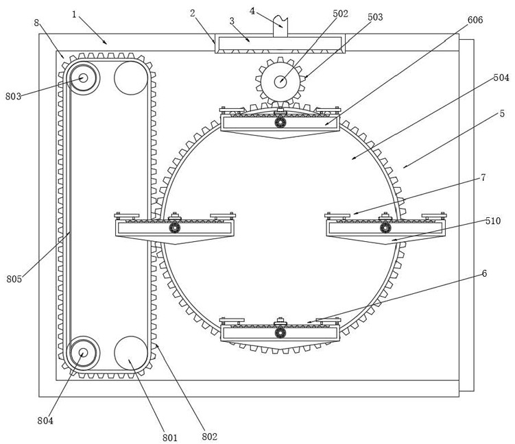 A multi-layer intelligent drying kiln for the production of ceramic tiles