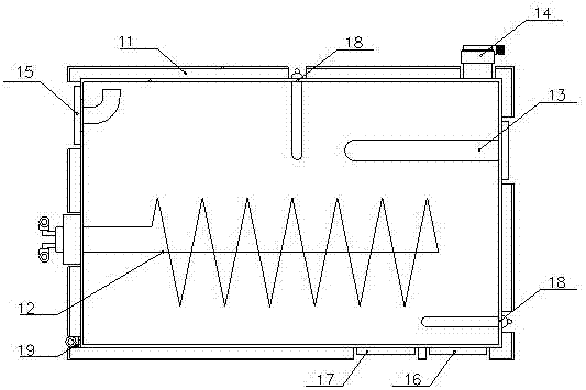 Remote control type electric auxiliary heating intelligent constant temperature water admixing device