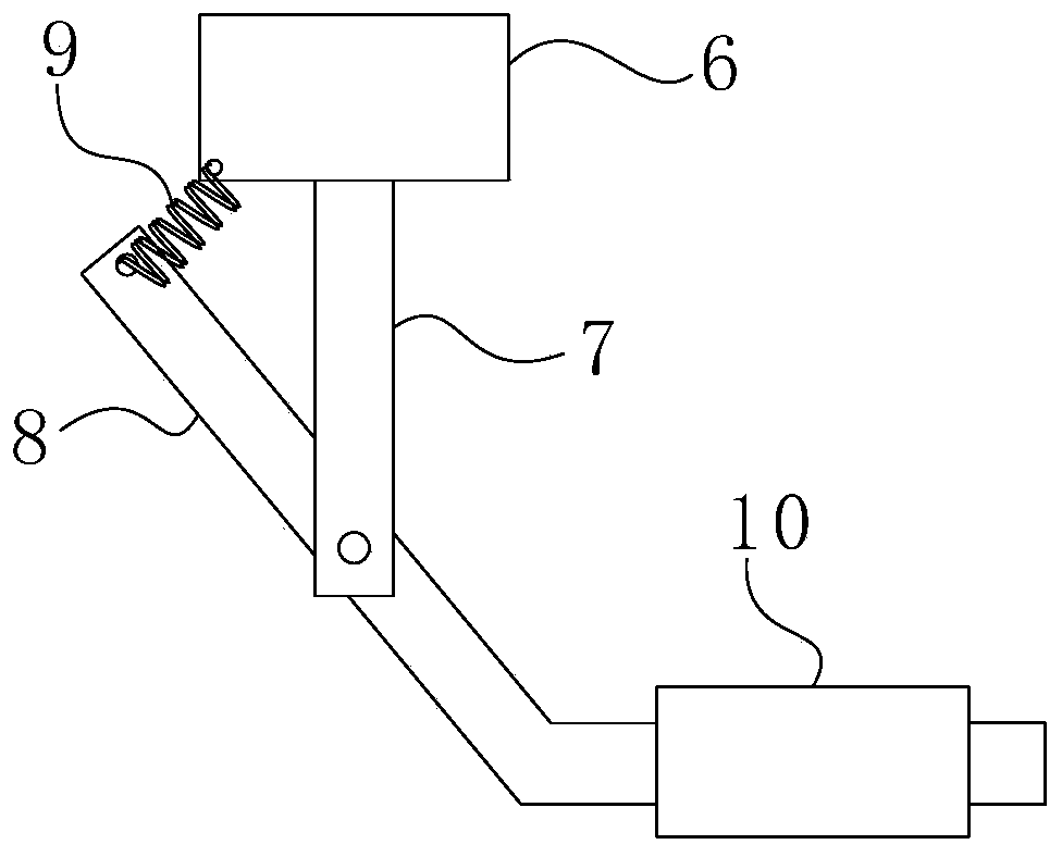 Plastic bag folding and pressing device