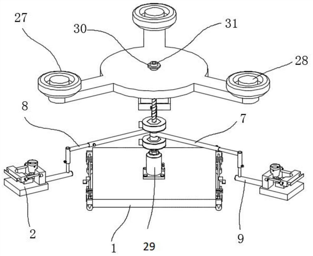 A mounting device for piano casters