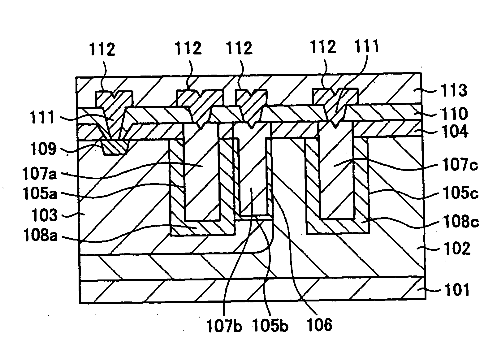 A structure of a lateral diffusion mos transistor in widespread use as a power control device