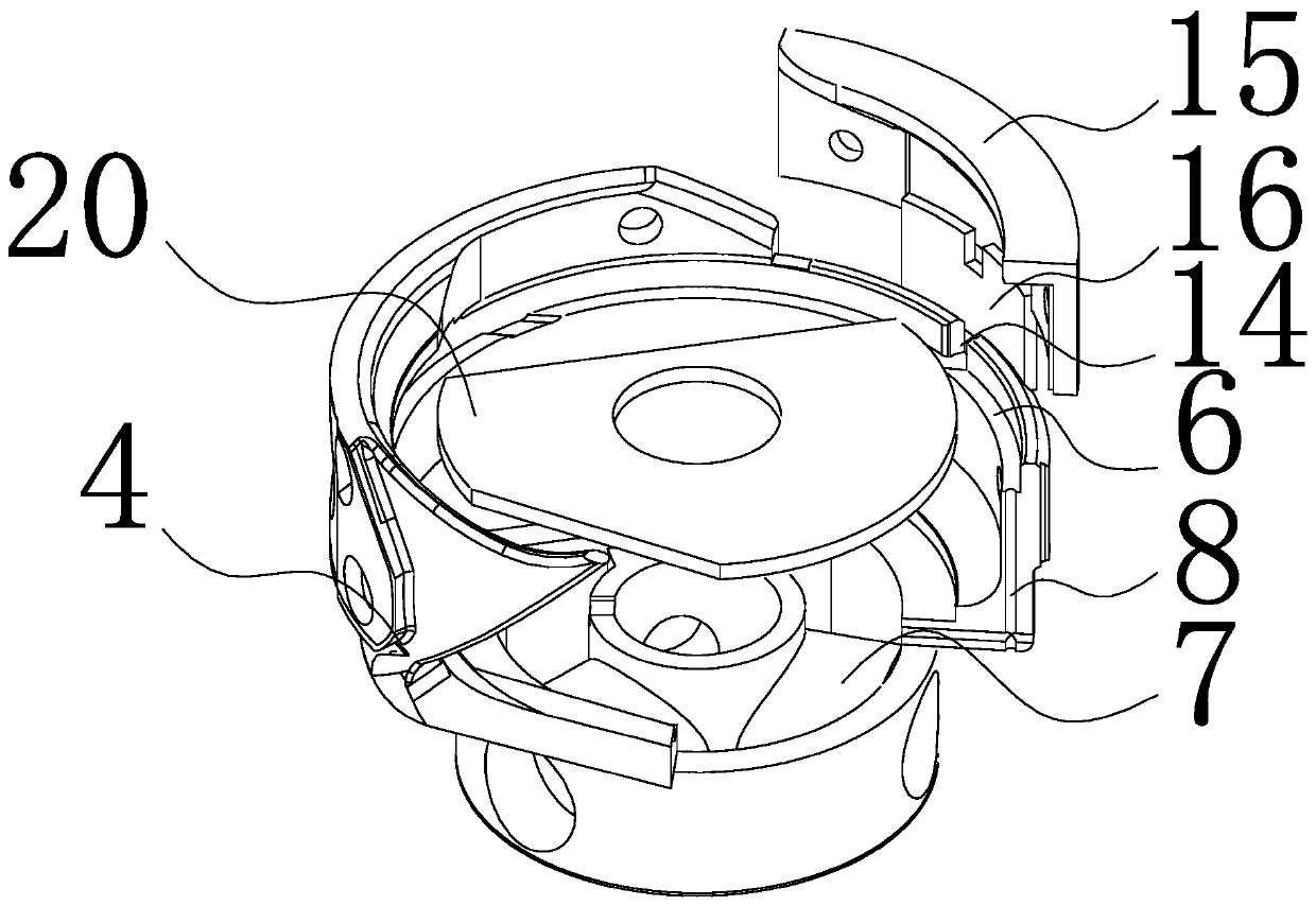 New structure of rotary hook for sewing machine