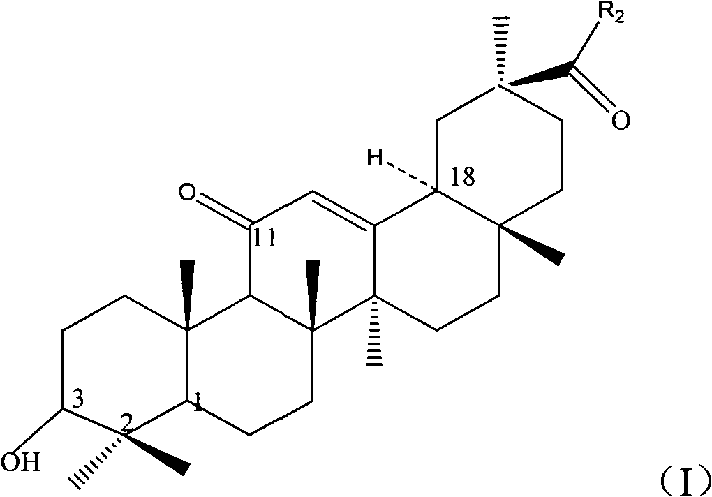 Synthetic method of glycyrrhetinic acid ester derivative