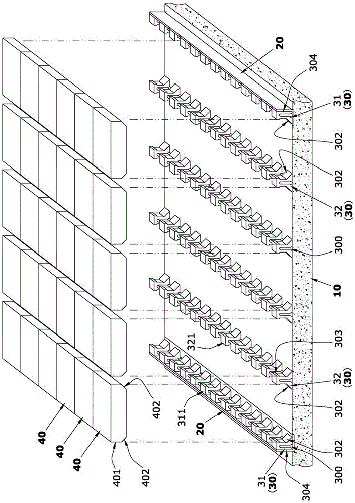 Water-permeable sidewalk surface course pavement structure and pavement method
