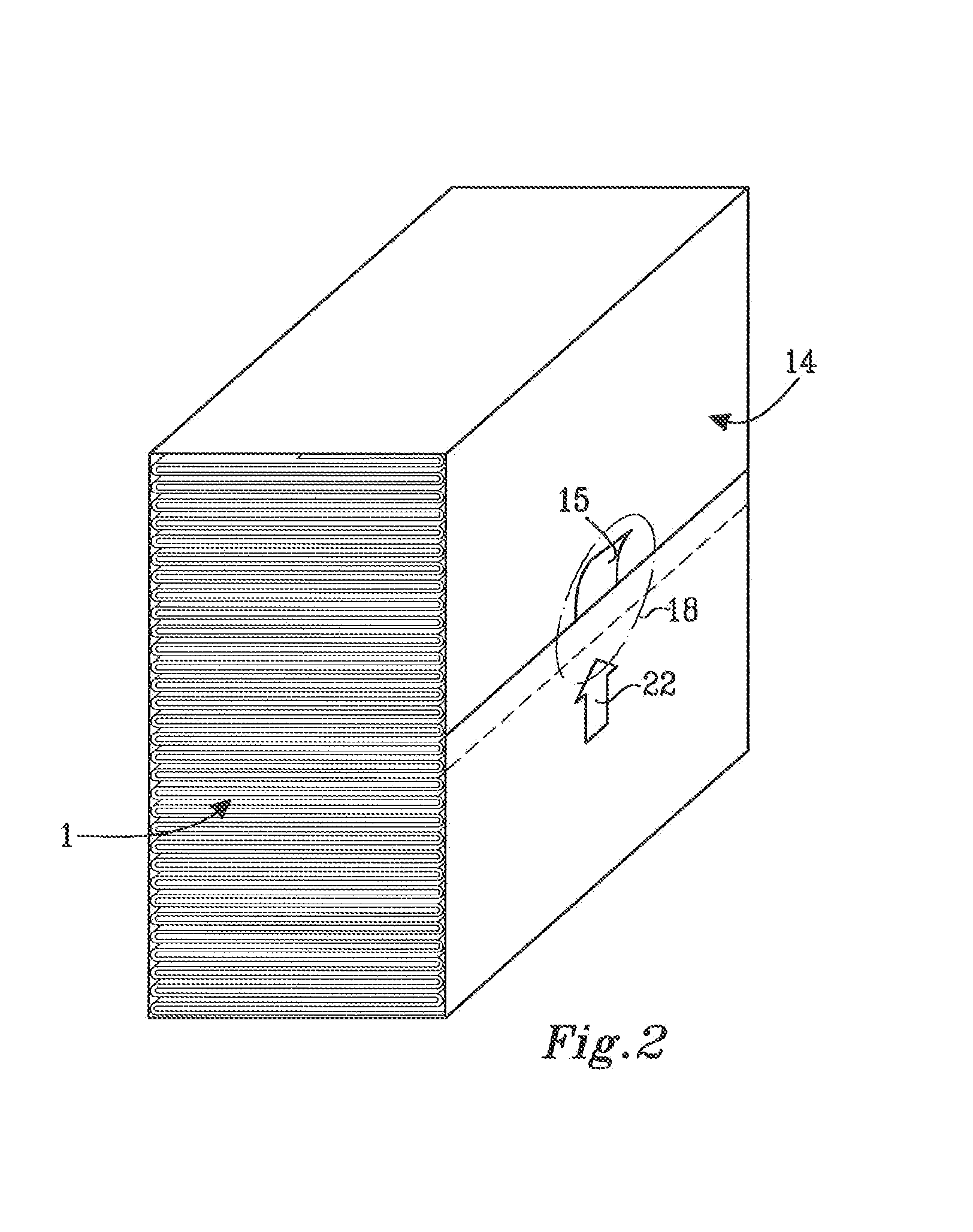 Package comprising a stack of z-folded web material